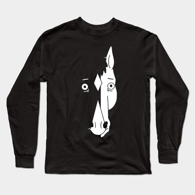 Horseman Long Sleeve T-Shirt by BrayInk